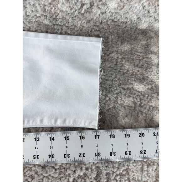 Seven7 Size 8 Breezy Crop Stretch Straight Leg Jeans White Button Zip Pocket - Picture 6 of 12